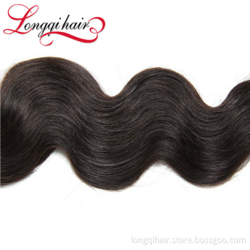 Hot New Human Hair 2015 Long Virgin Human Hair Body Wave Ebony Hair South Africa